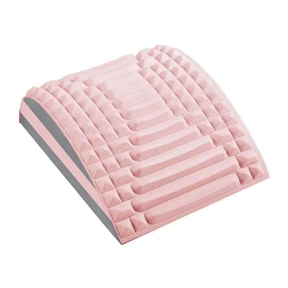 Portable Back Stretcher Pillow for Back Neck Relief Adjustable Spine Board Multi-Level Trigger Point Stretcher Posture Corrector